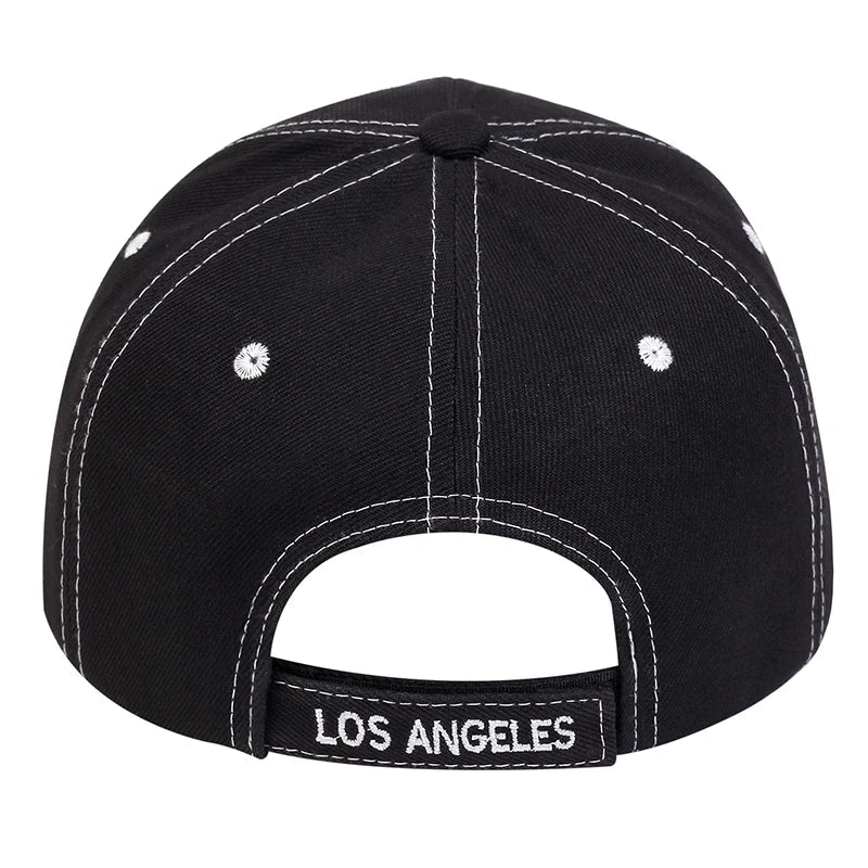 Bear Embroidered Icon Baseball Hat Men's Outdoor