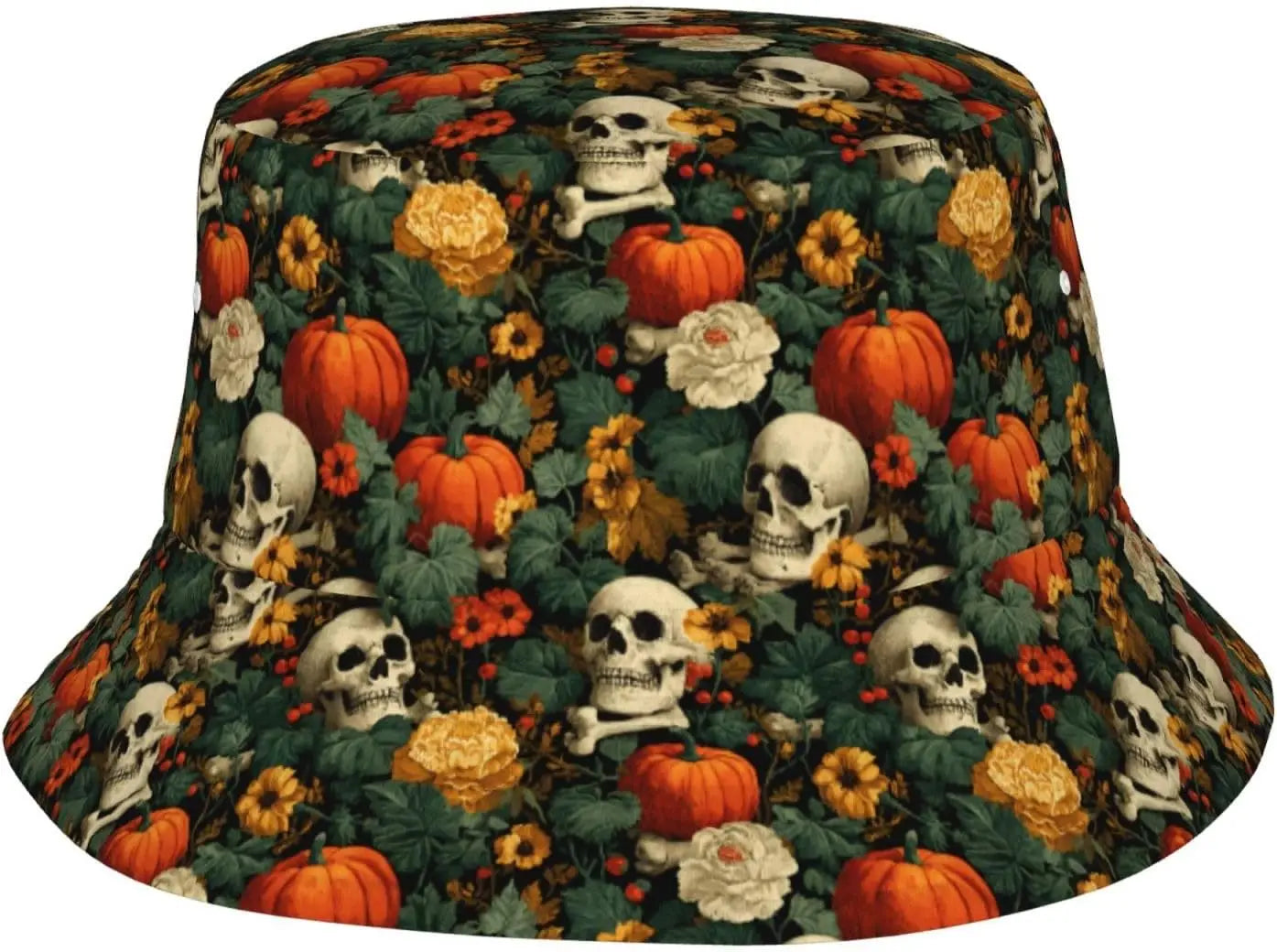 Bucket Hat For Halloween Cool Novelty Hats For Women Men Witch Hat Pumpkin Soup