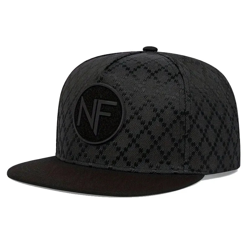 Unisex NF Letter Embroidery Hip-Hop Hats Snapback Caps Baseball Caps