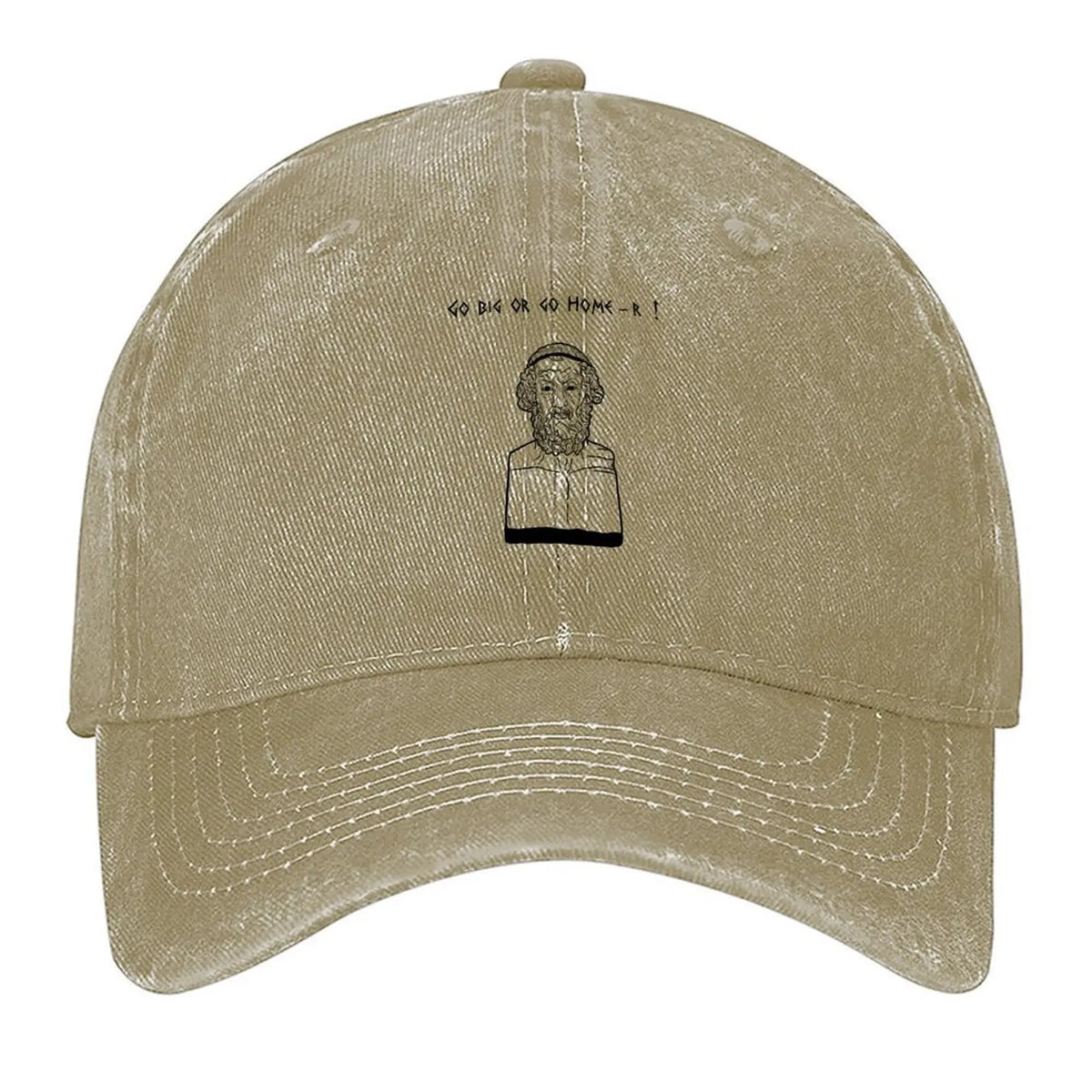 Go Big Or Go Homer! Baseball Cap