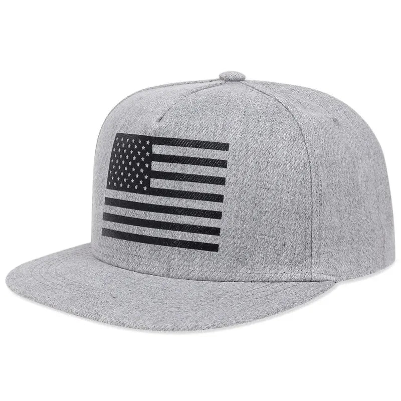 Unisex US Flag Printing Hip-hop