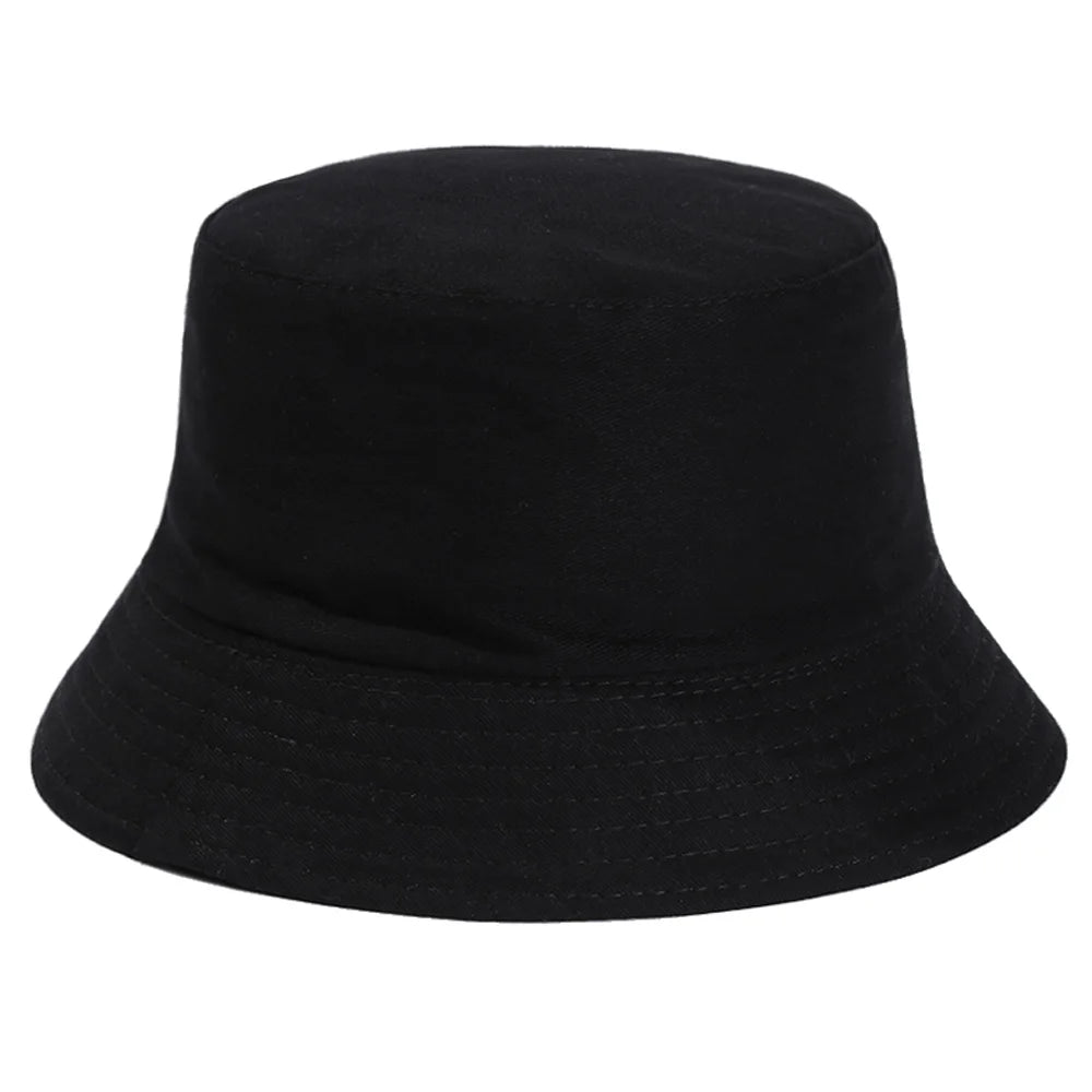 Fashion Denim Washed Bucket Hat Retro Foldable Fisherman Cap For Women Men