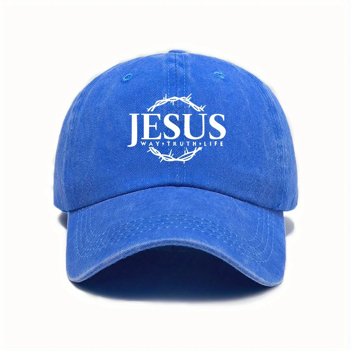 Baseball Caps For Men And Women, Jesus Wreath Design