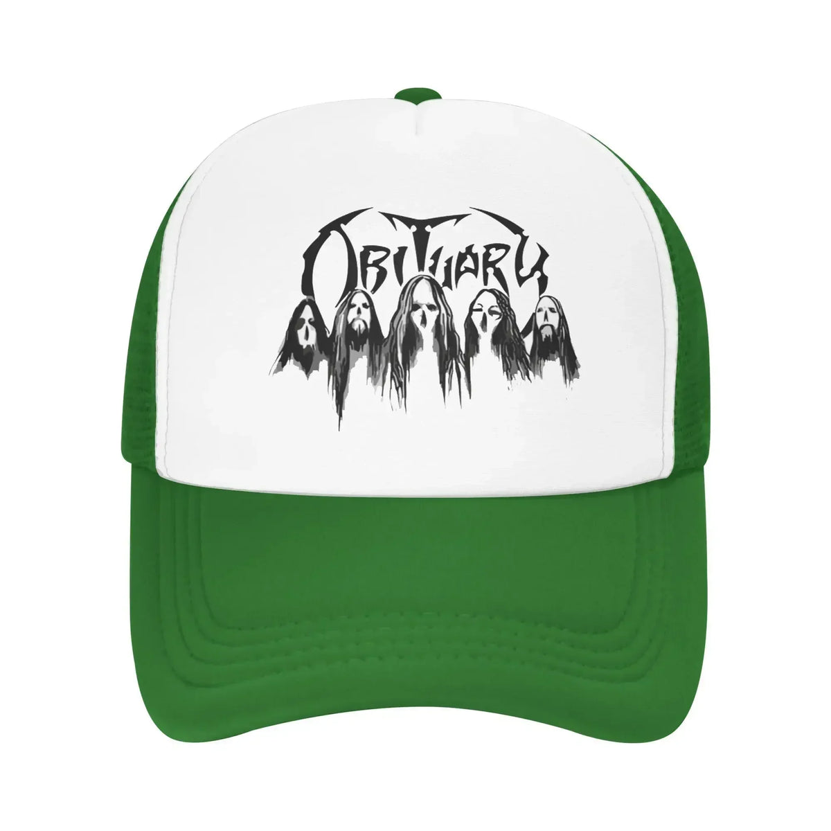 Heavy Metal Band Horror Long Hair Obituary Sport Mesh Baseball Caps