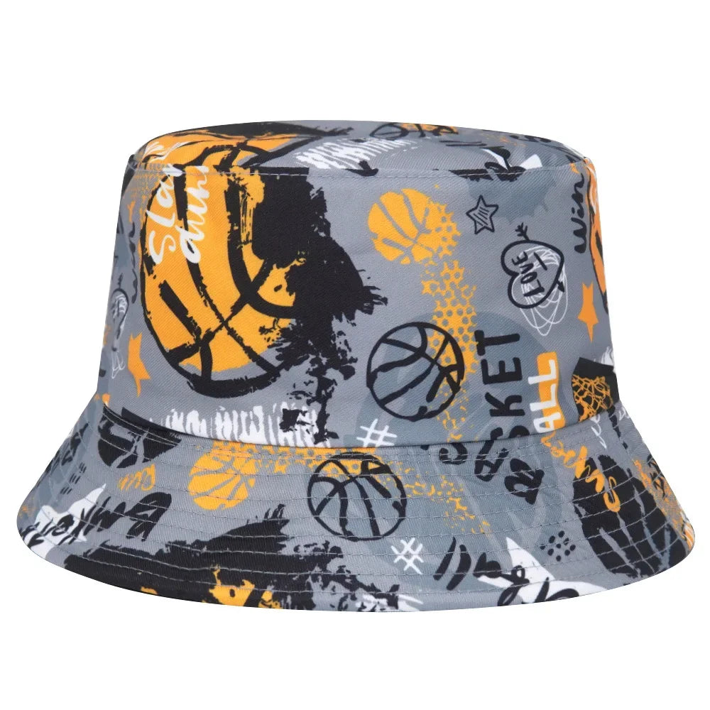 World Cup Football Printed Bucket Hat For Men Women
