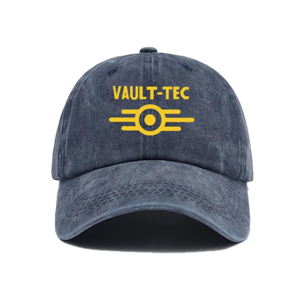 Minimally Printed Deep Top Duckbill Cap Baseball Cap