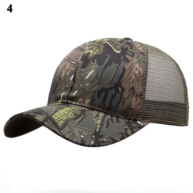 Camouflage Unisex Baseball Men And Women Camouflage Baseball Caps