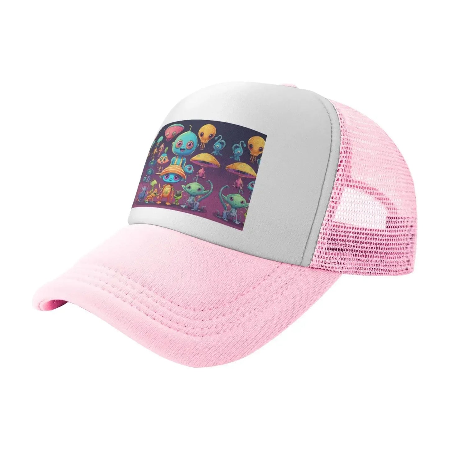 New Astronaut and Alien Dad Golf Hats Mesh Baseball Cap