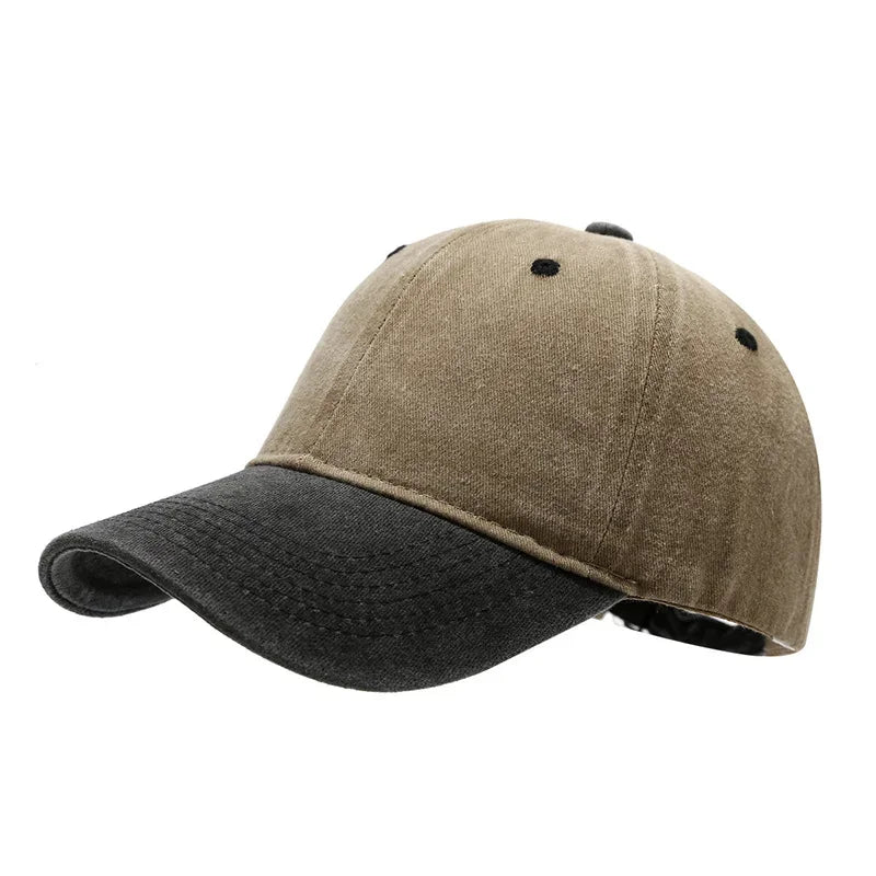Vintage Washed Baseball Cap For Men