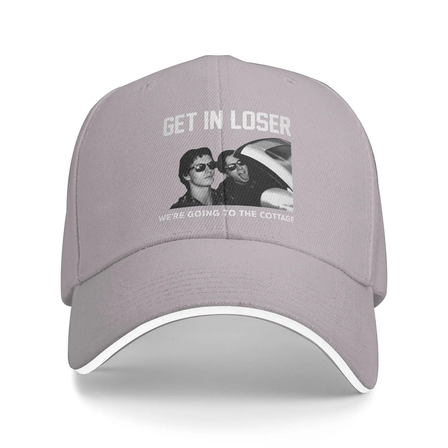 Summer Get In Loser We Are Going To The Cottage Heated Rivalry Hollander Rozanov Hockey Baseball Cap