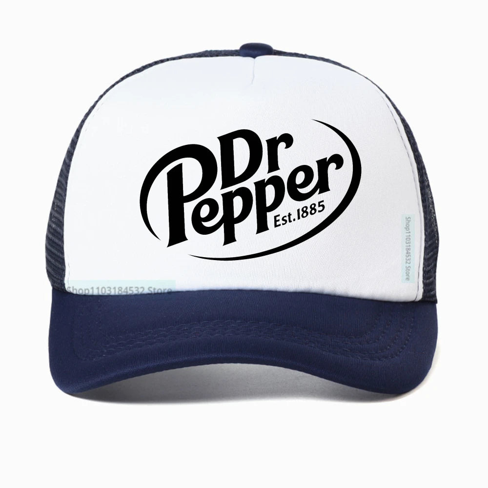 Unisex Dr Pepper Letter Print Baseball Caps