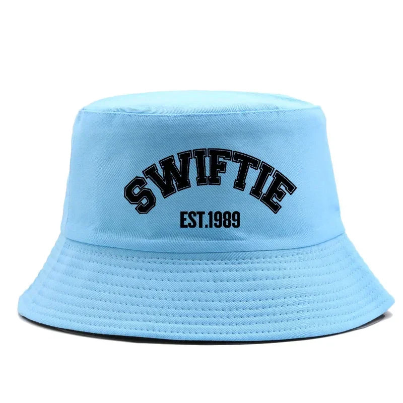 Bucket Hat Print 1989 Summer Cotton Sun Beach Hat