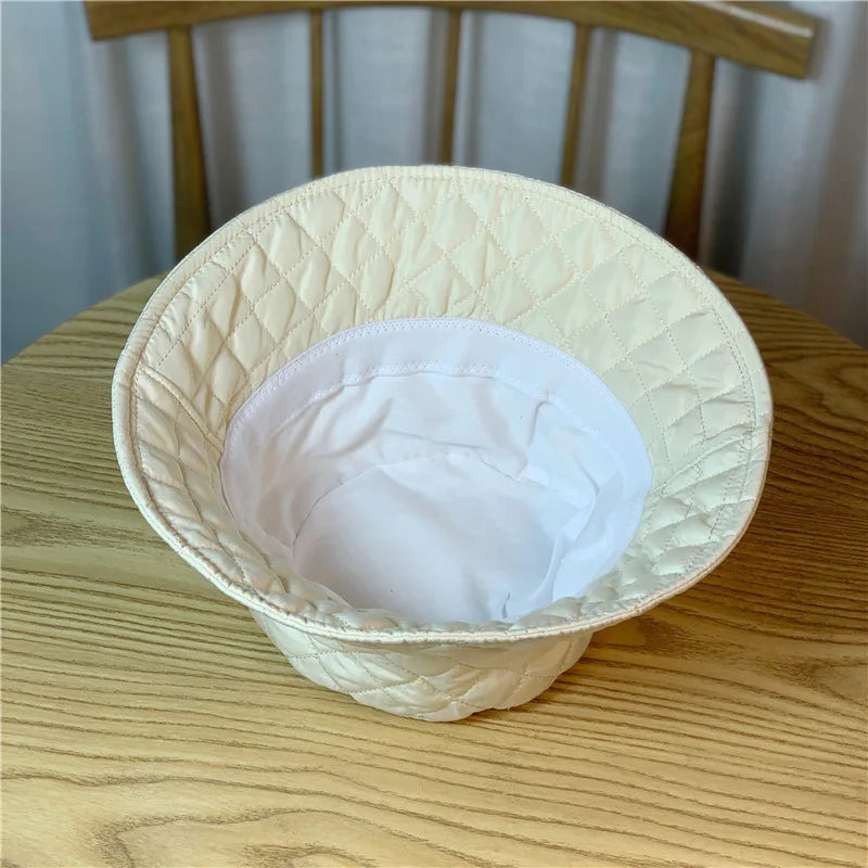 Winter Ultra Light Down Bucket Hats For Women