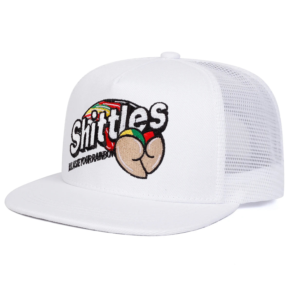 Unisex SHITTLES Embroidery Hip-hop Hat Snapback Cap