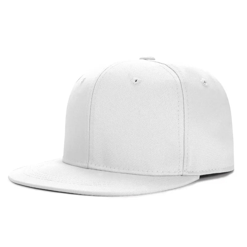 Wholesale Adult Blank Snapback Cap Hip Hop Hat For Men Women