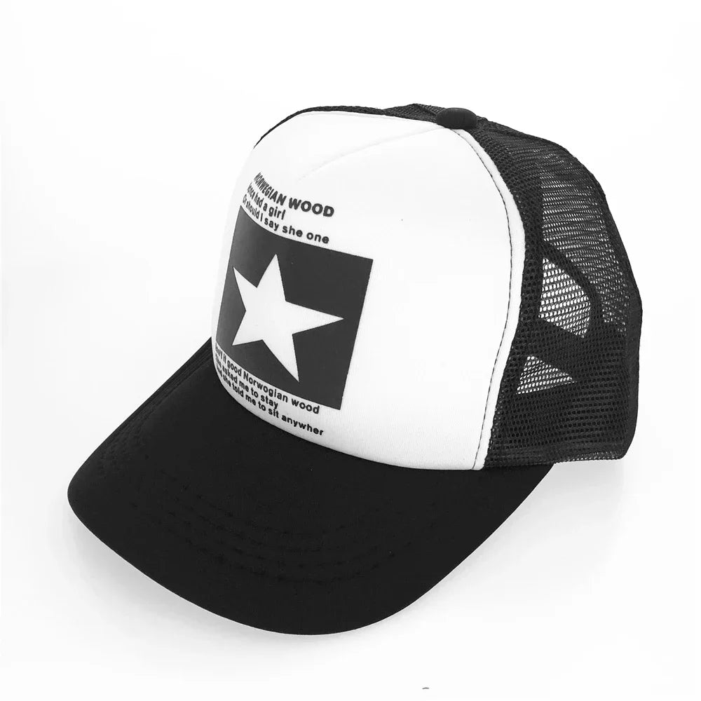 Five Star Pattern Baseball Cap