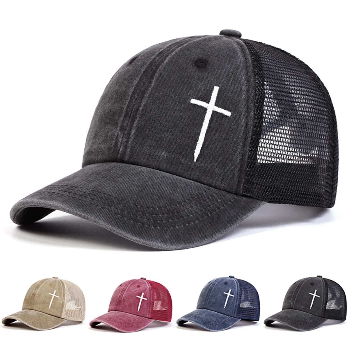 Fashion Faith Embroidery Baseball Cap