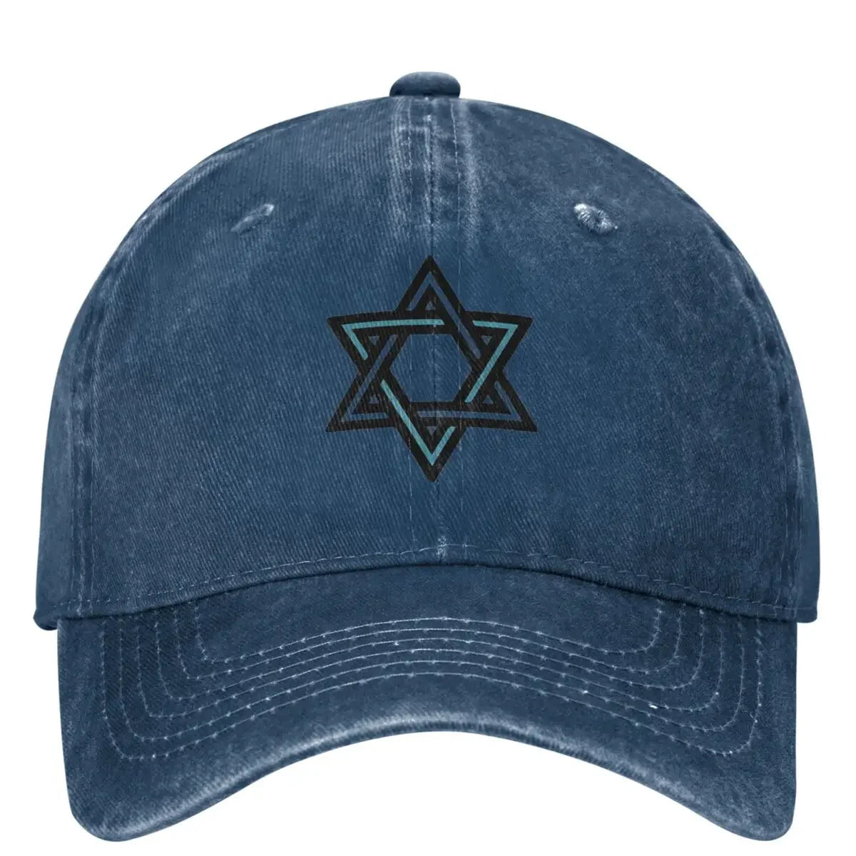 Star Of David Denim Baseball Cap Judaism Hunting Camping Hip Hop Hats