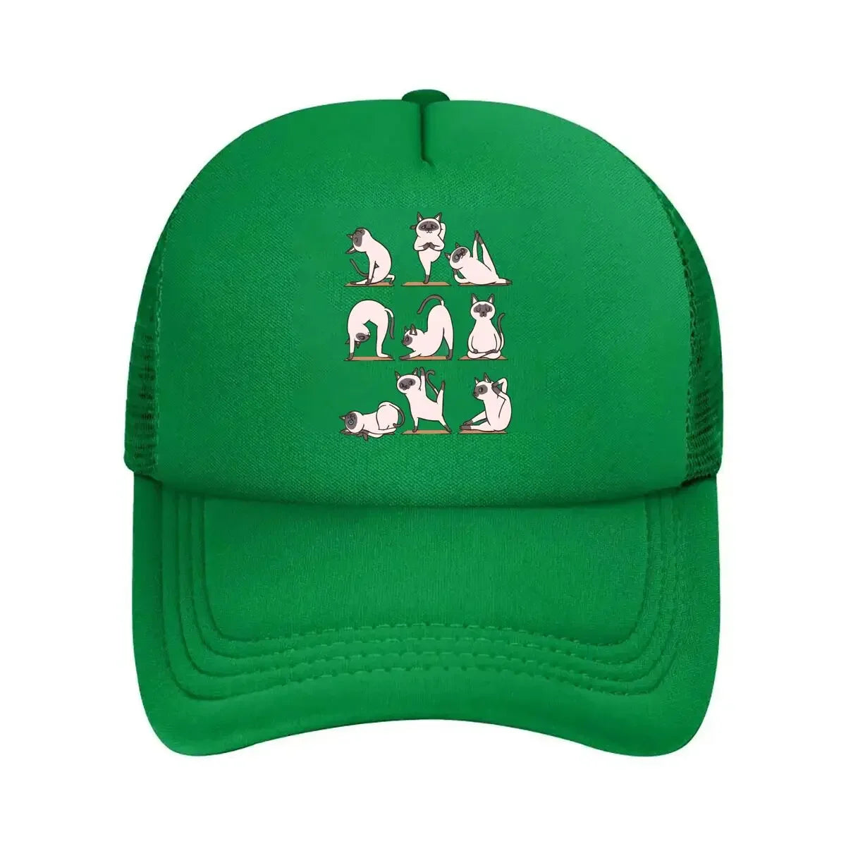 Yoga Cats Mesh Baseball Cap