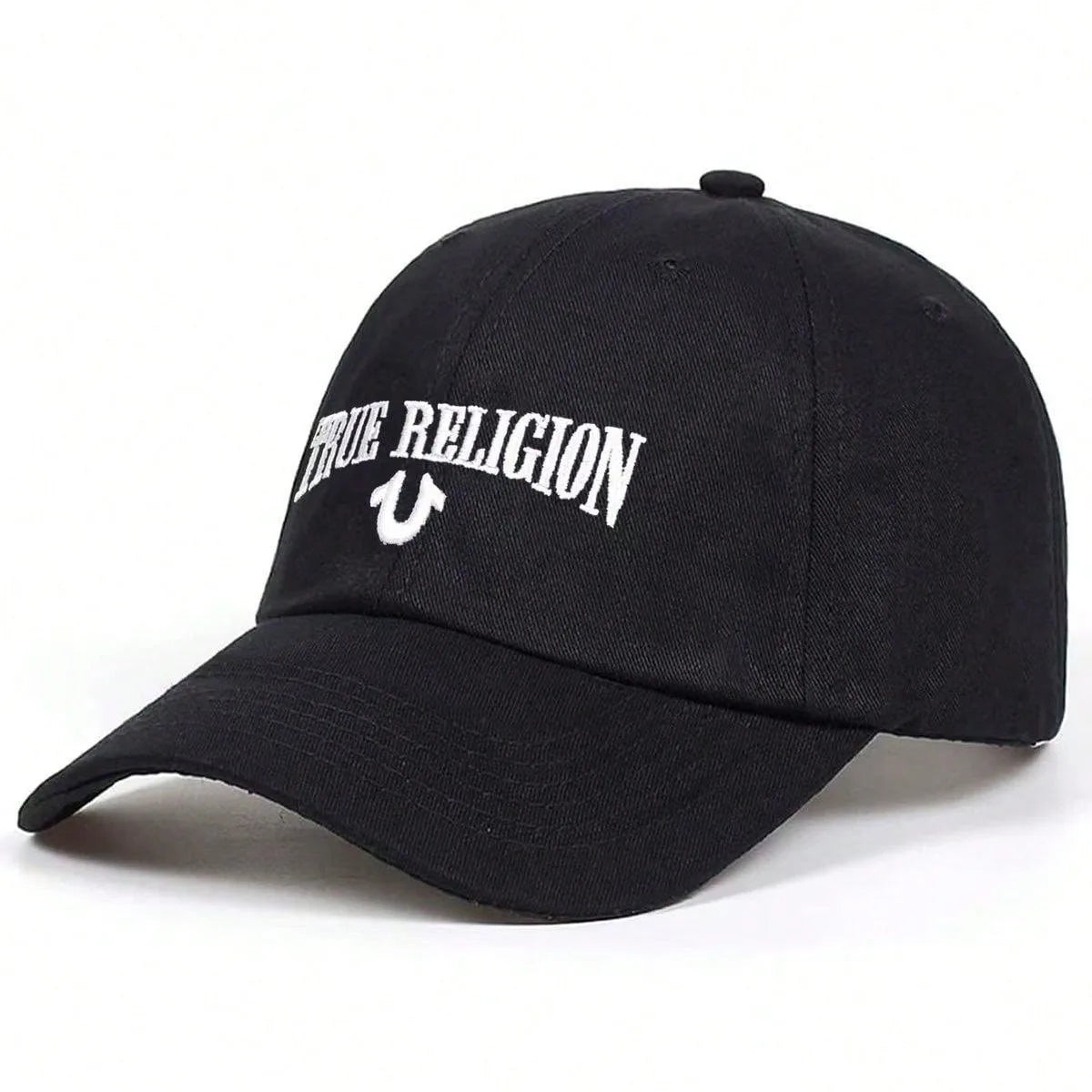 Fashionable letter embroidered baseball cap for men and women