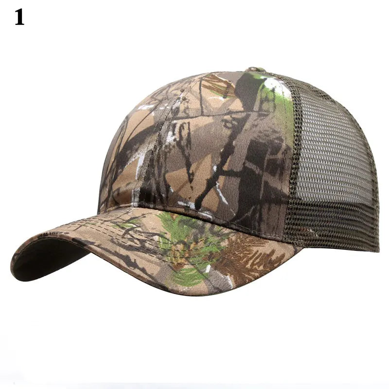 Camouflage Unisex Baseball Men And Women Camouflage Baseball Caps