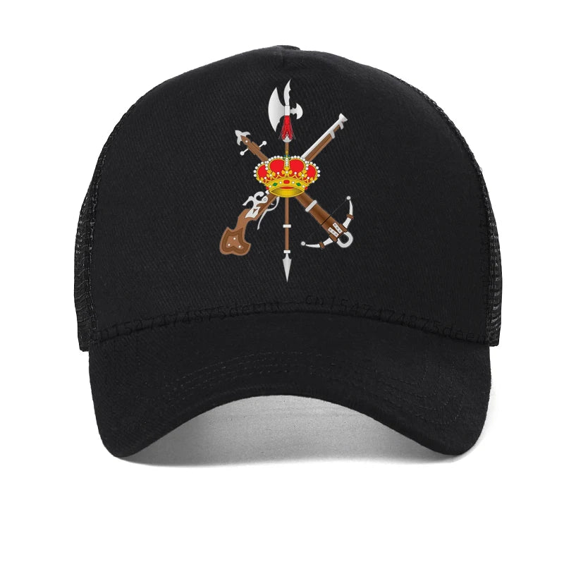 Modern Legion Spanish Flag Coat Of Arms Baseball Cap Spanish Legion Legi N Espa Ola