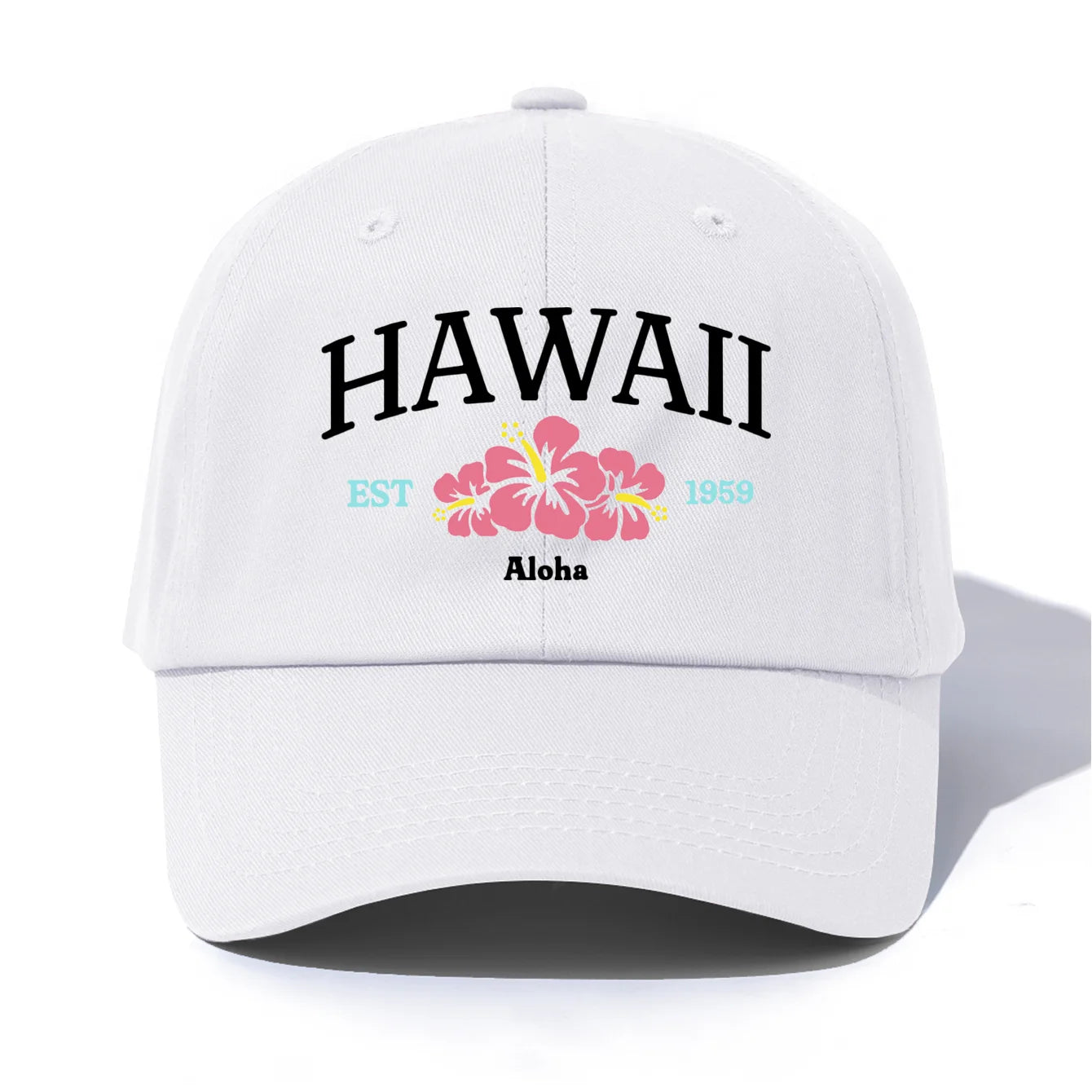 HAWAII Print Baseball Cap for Adults