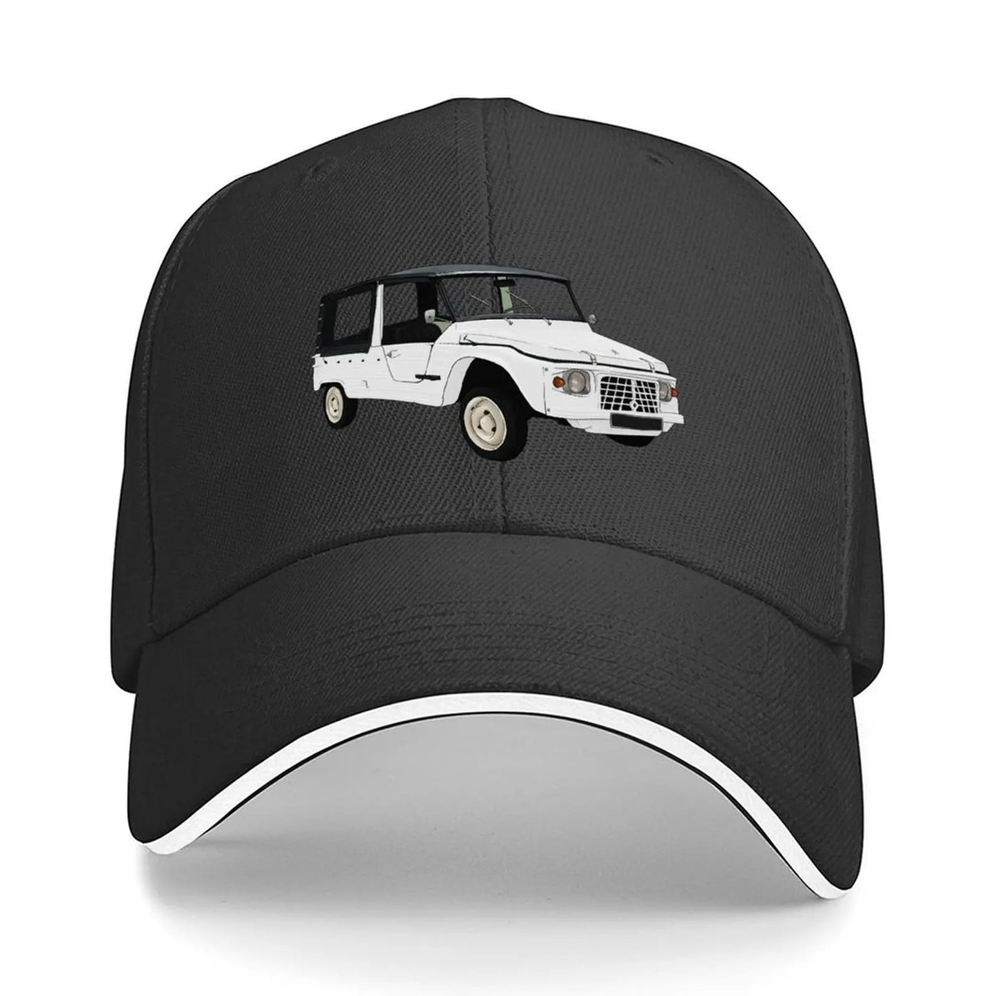 White Mehari 74 Baseball Cap