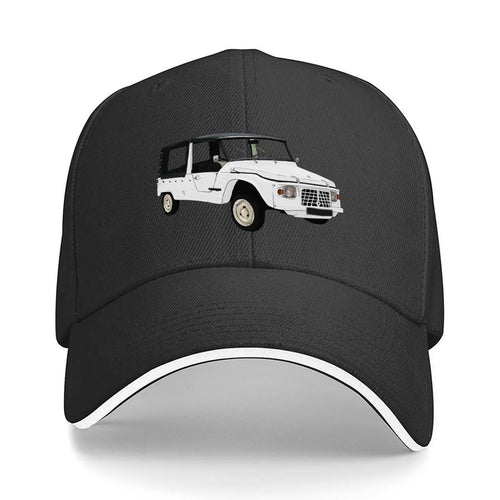 White Mehari 74 Baseball Cap