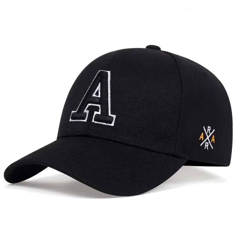 Unisex Letter Embroidery Baseball Cap Sunscreen Hat