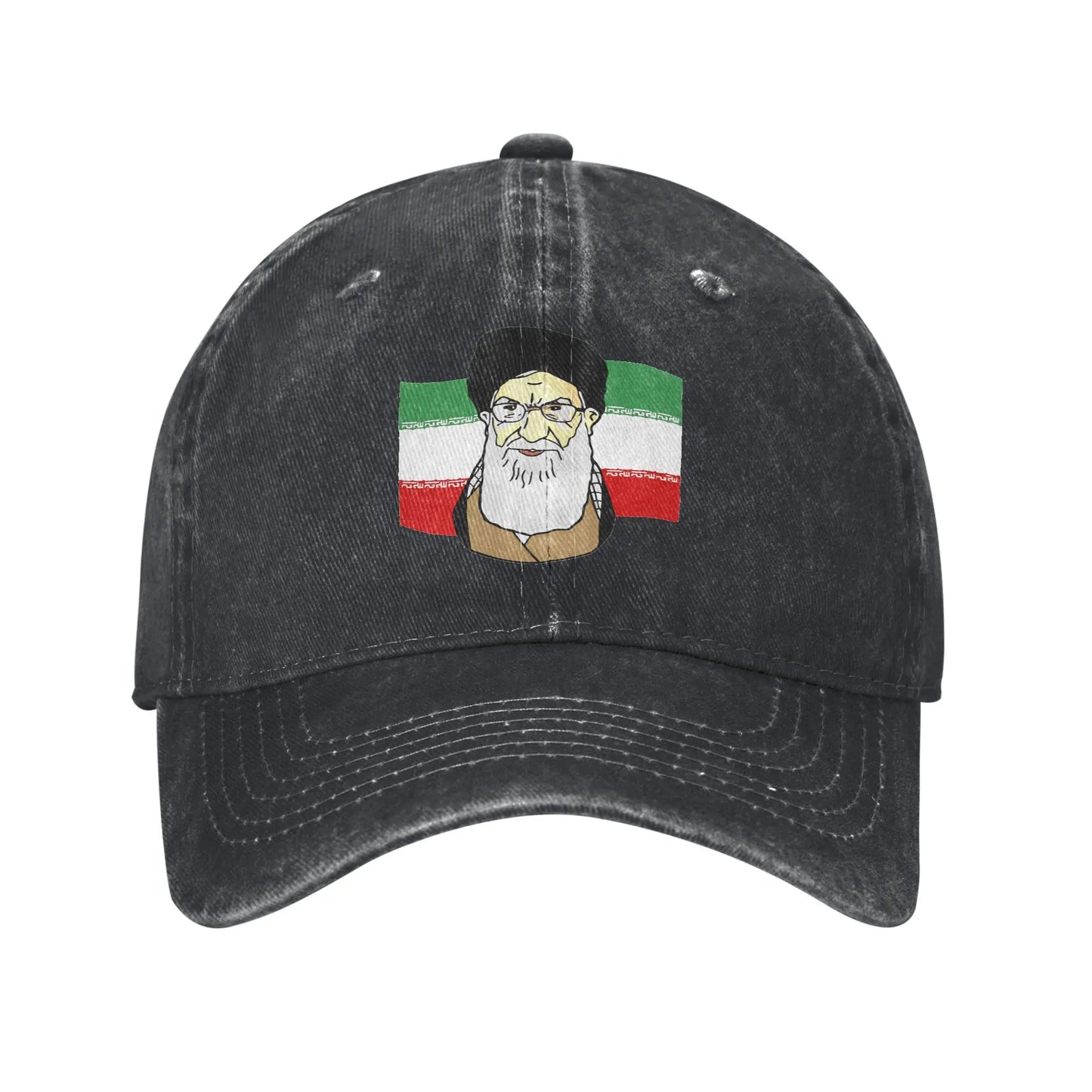Ali Khamenei Supreme Leader of Iran Sun Baseball Cap