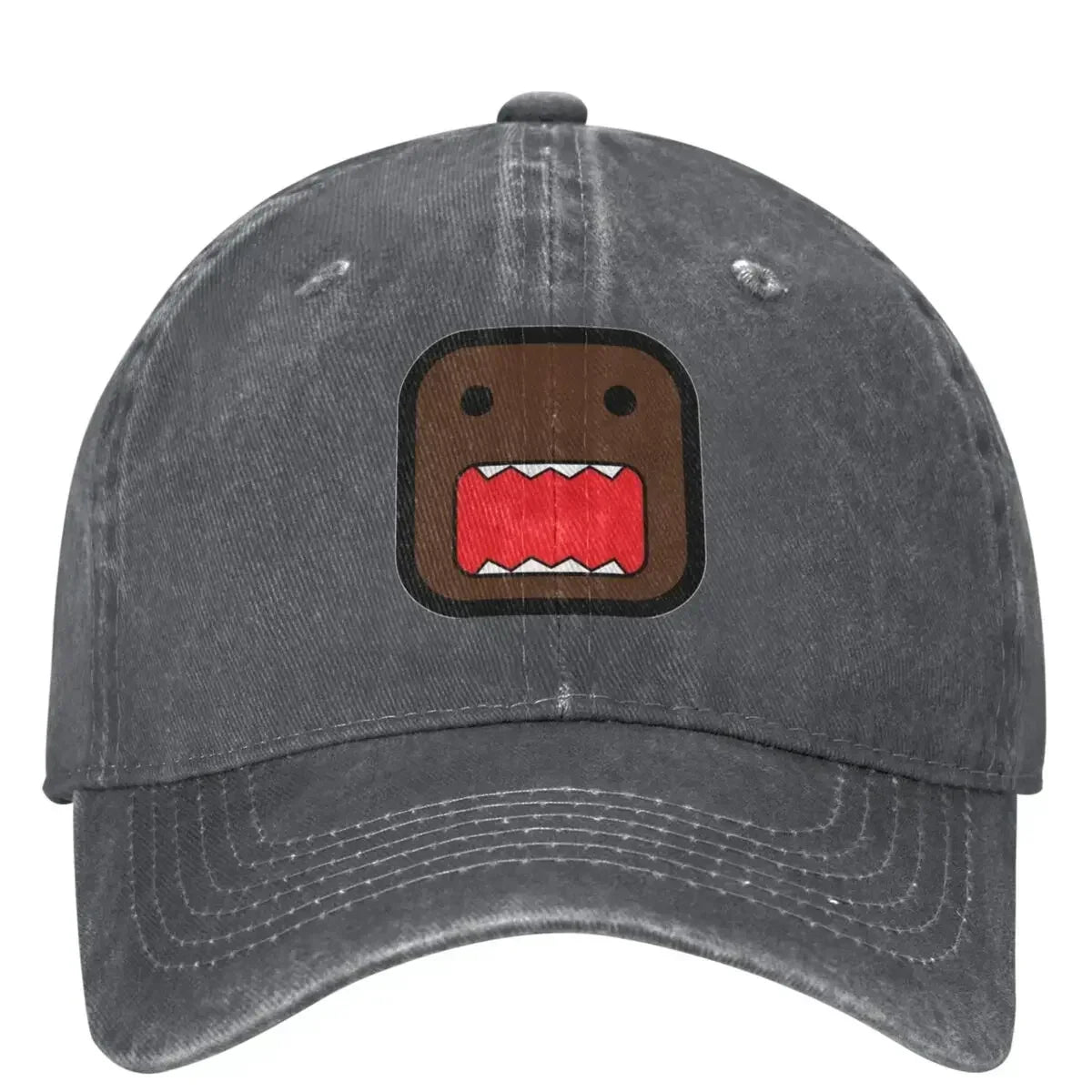 New Domo Domo Kun Doll Baseball Cap Mouth Dice Head