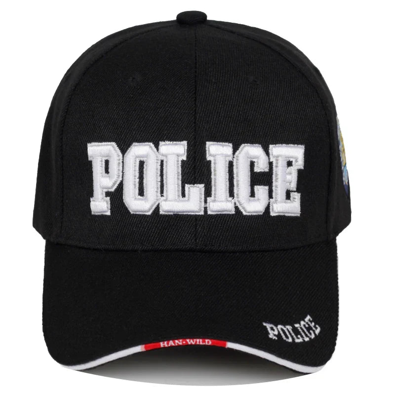 Unisex Shield Letter Embroidery Baseball Caps