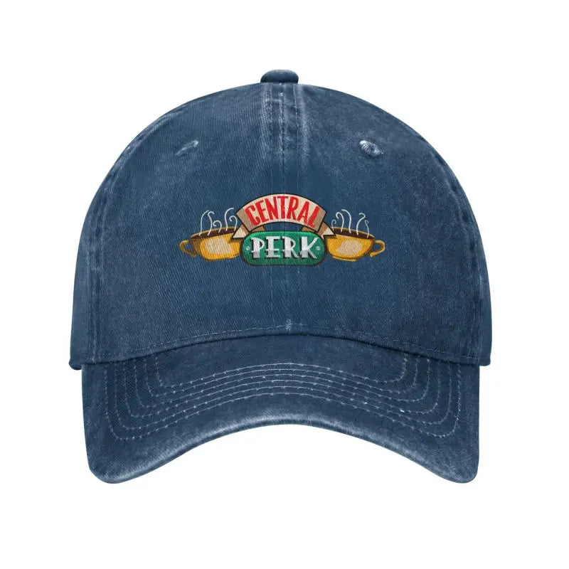 Central Perk Friends Print Baseball Cap