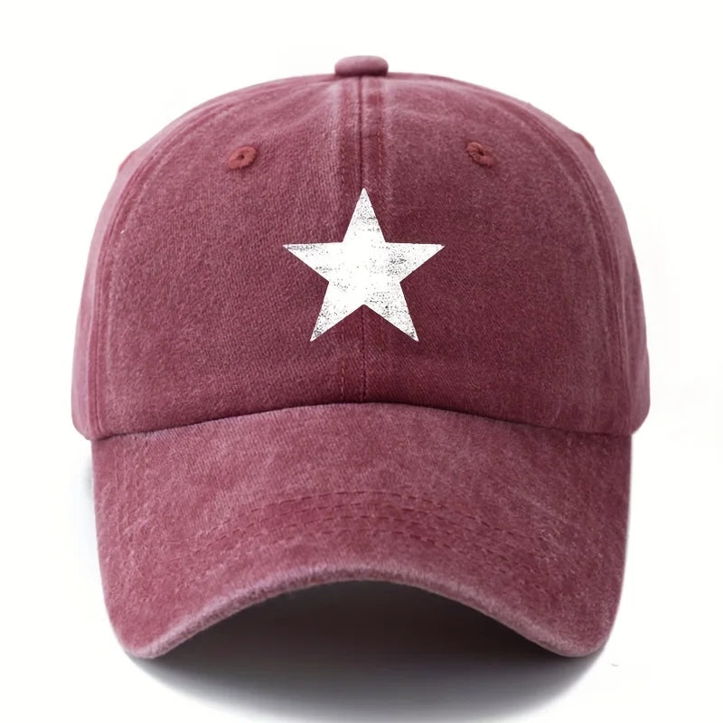 Printed Pentagram Baseball Cap