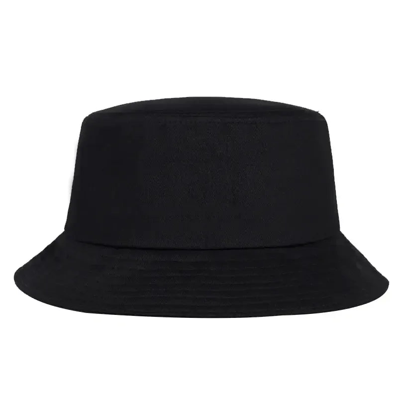 Unisex Solid Color Light Plate Personality Bucket Hats