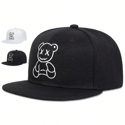Unisex XX Little Bear Embroidery Hip-hop Hats