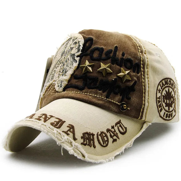 Men Wome Baseball Cap Fashion Luxury Brand Hat Male Female Willow Spike Casual Letter Sports-Cap