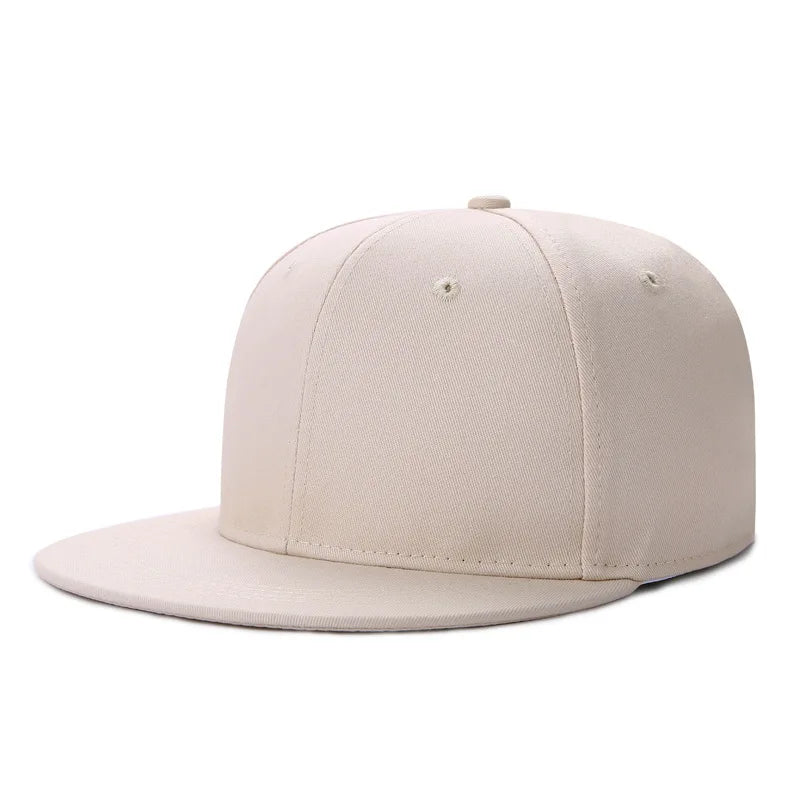 Wholesale Adult Blank Snapback Cap Hip Hop Hat For Men Women