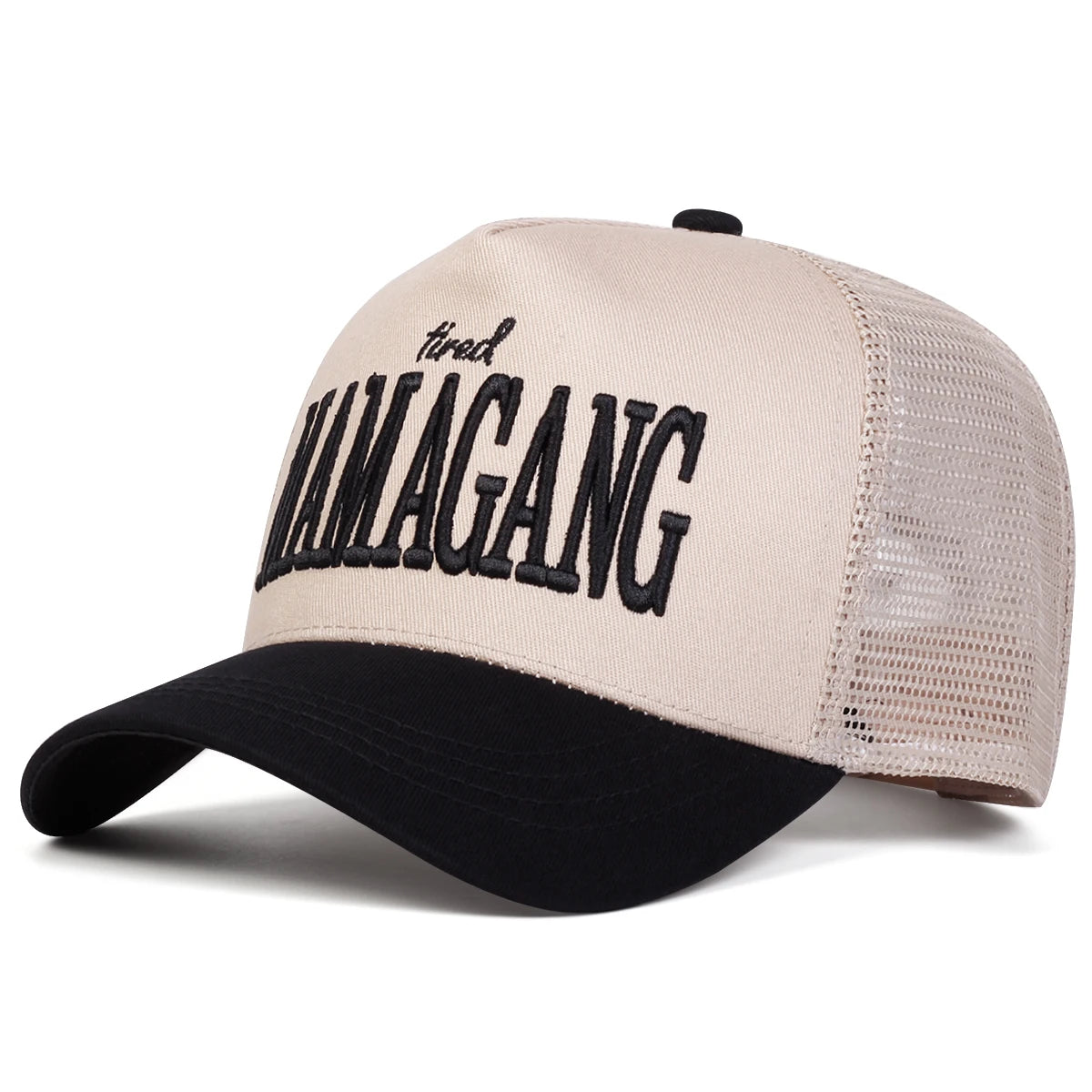 Unisex Letter Embroidery Baseball Net Caps