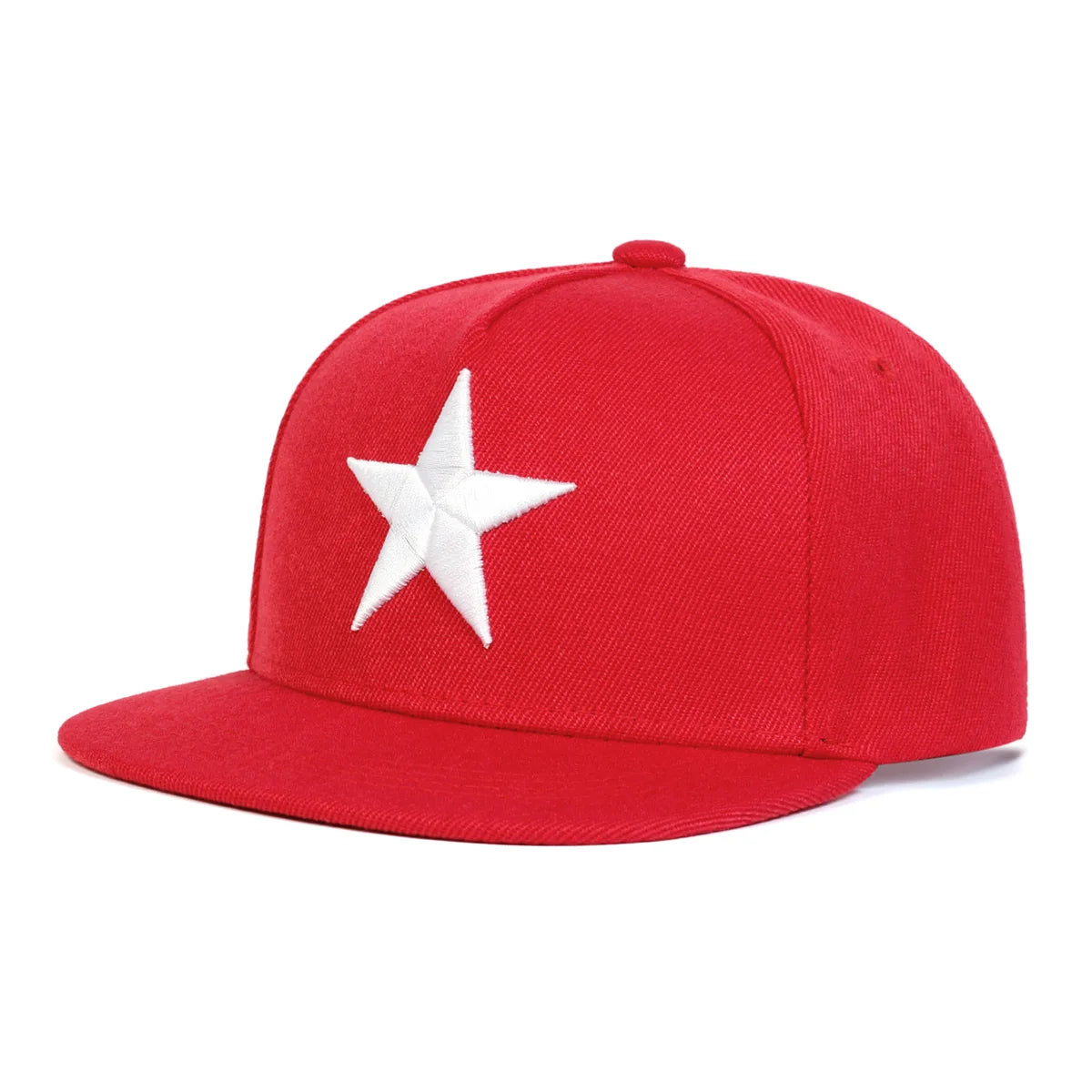 Children Five Pointed Star Embroidery Baseball Caps