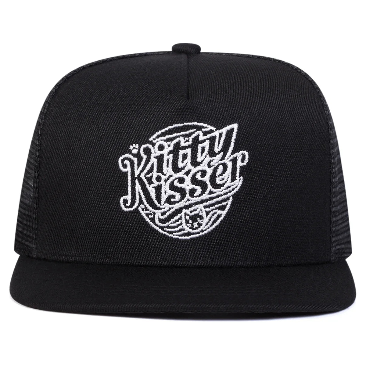 Unisex Kitty Kisser Letter Embroidery Baseball Caps Snapback Caps