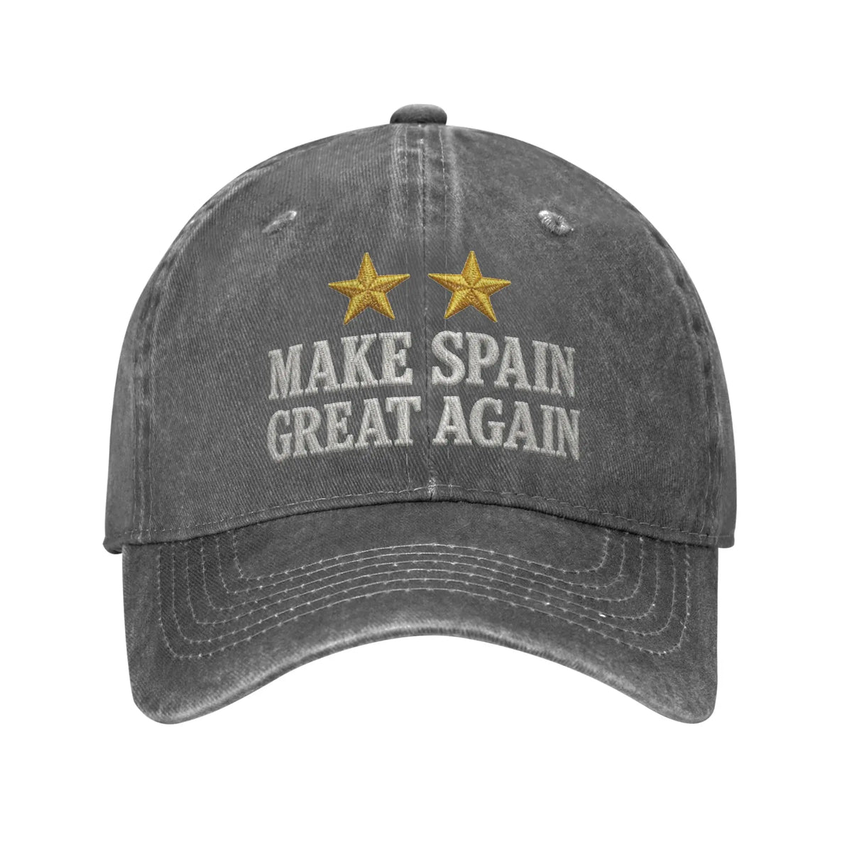 MAKE SPAIN GREAT AGAIN GOLD TWO STARS Baseball Cap