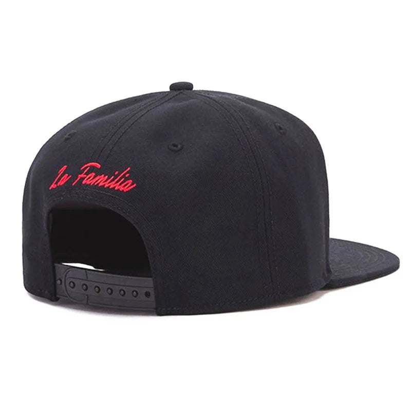CAP BROOKLYN Black Hip Hop Snapback Hat For Men Women