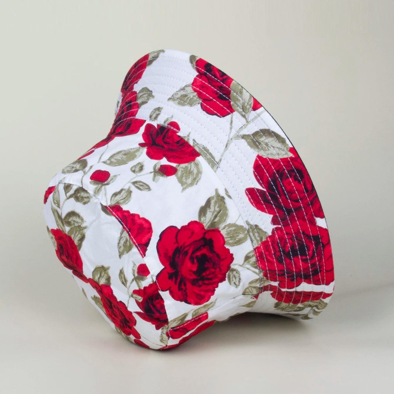 Vintage Rose Fisherman Hat Fashion Art