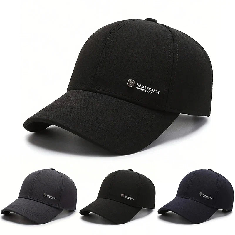 Unisex REMARKABLE Letter Label Baseball Caps
