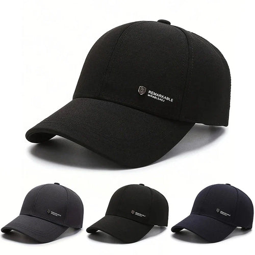 Unisex REMARKABLE Letter Label Baseball Caps