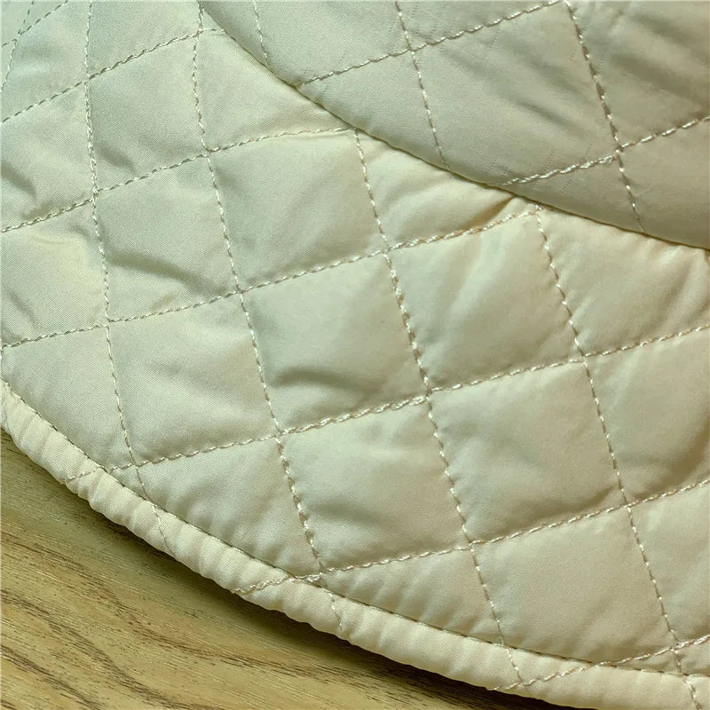 Winter Ultra Light Down Bucket Hats For Women