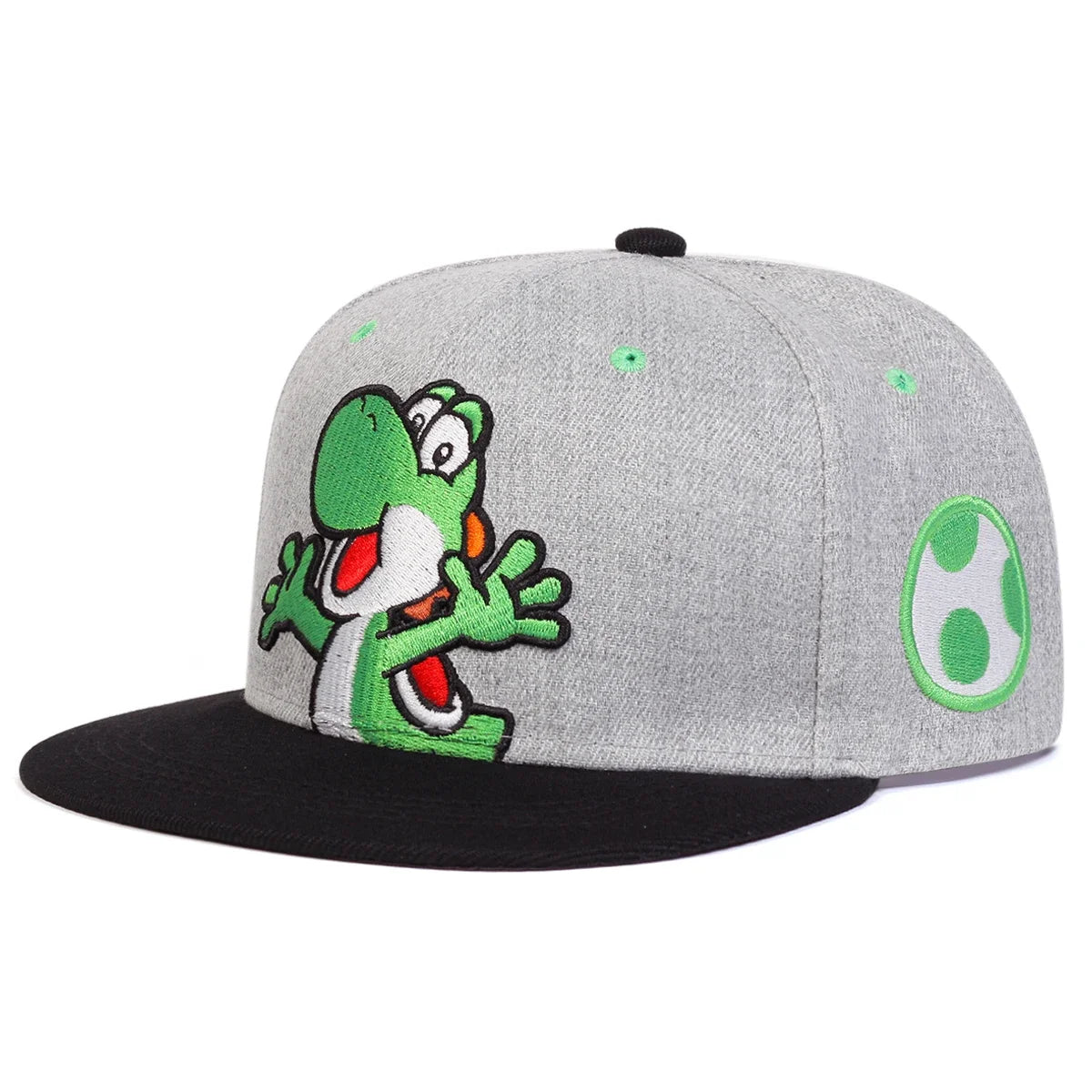 Unisex Dinosaur Embroidery Hip-hop Hats Snapback Caps