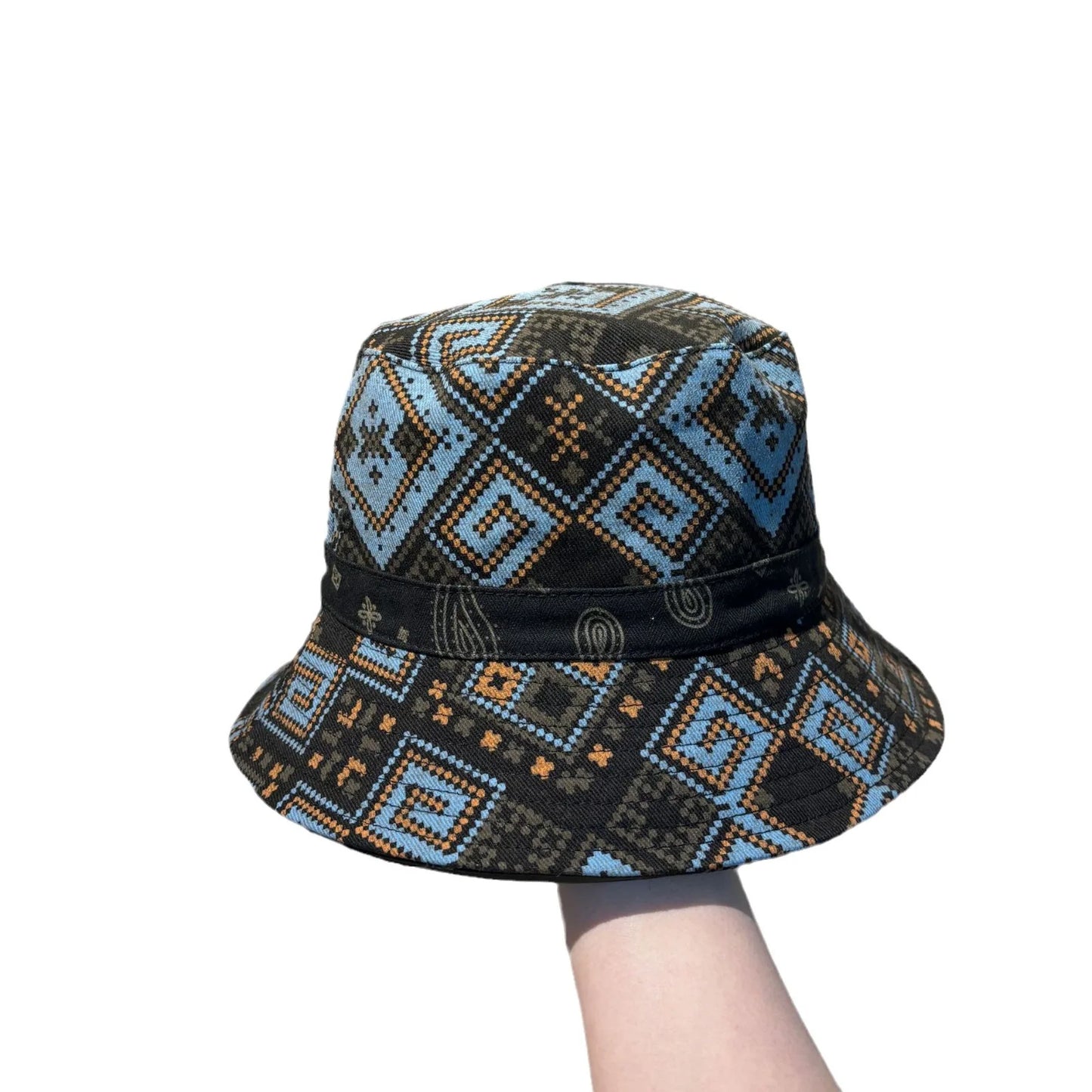 Colorful Patchwork New Bucket Cap